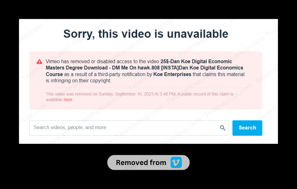 Remove leaked course service